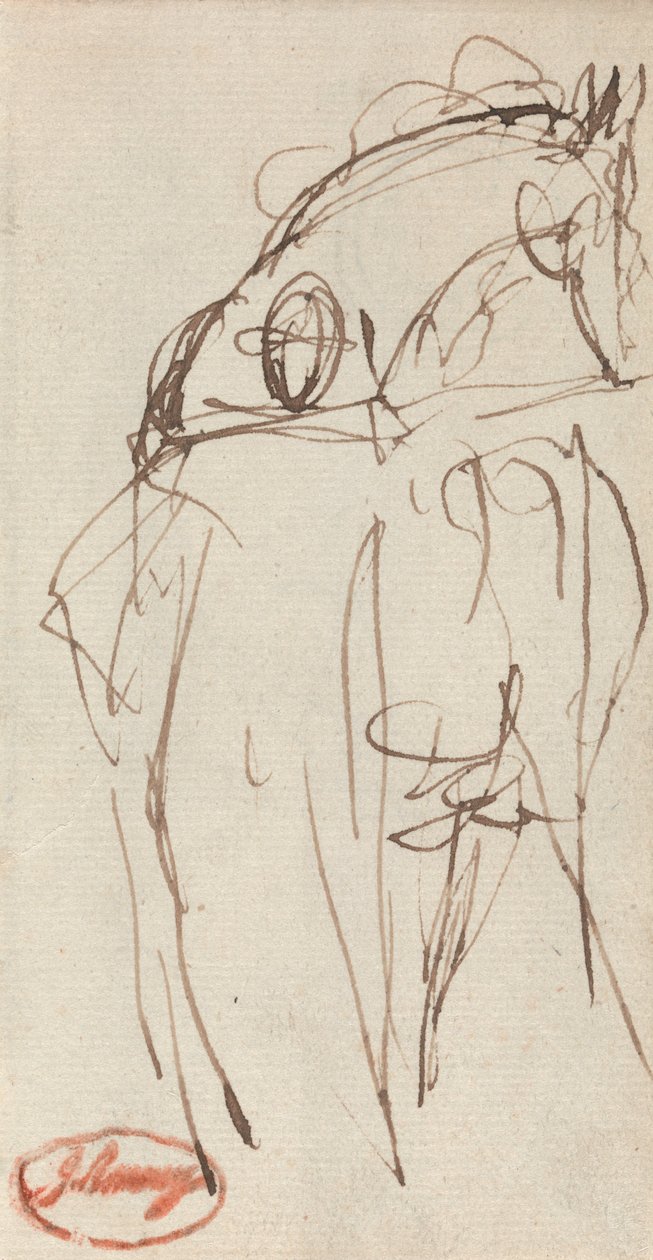Uomo e cavallo da George Romney