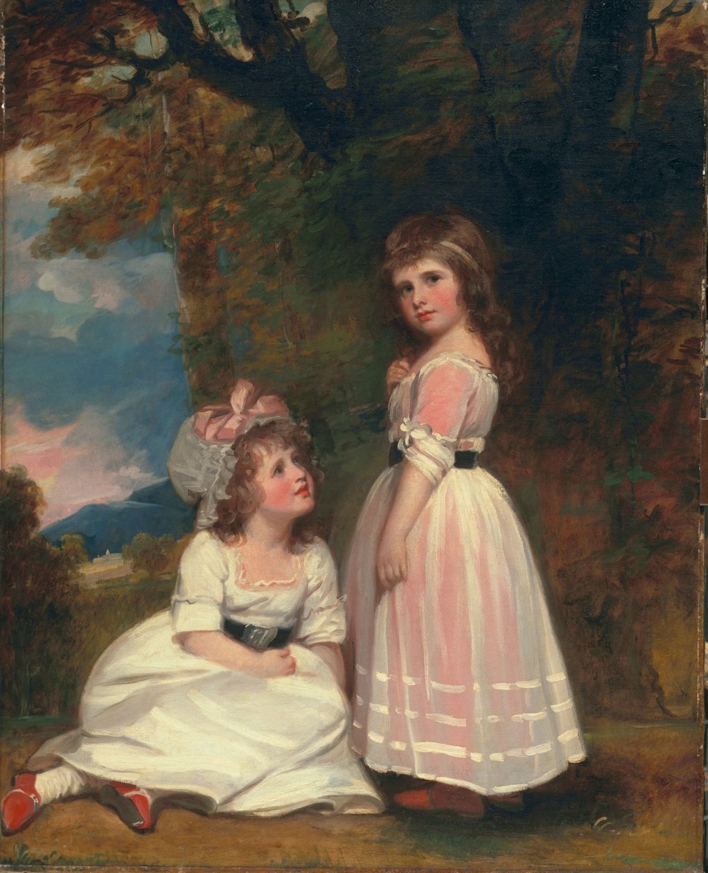 Margaret Beckford, poi Margaret Orde, e Susan Euphemia Beckford, poi Duchessa di Hamilton: I bambini Beckford da George Romney