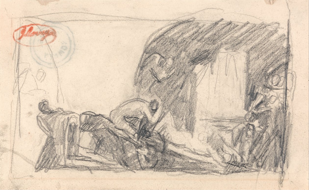 Scena di prigione da George Romney