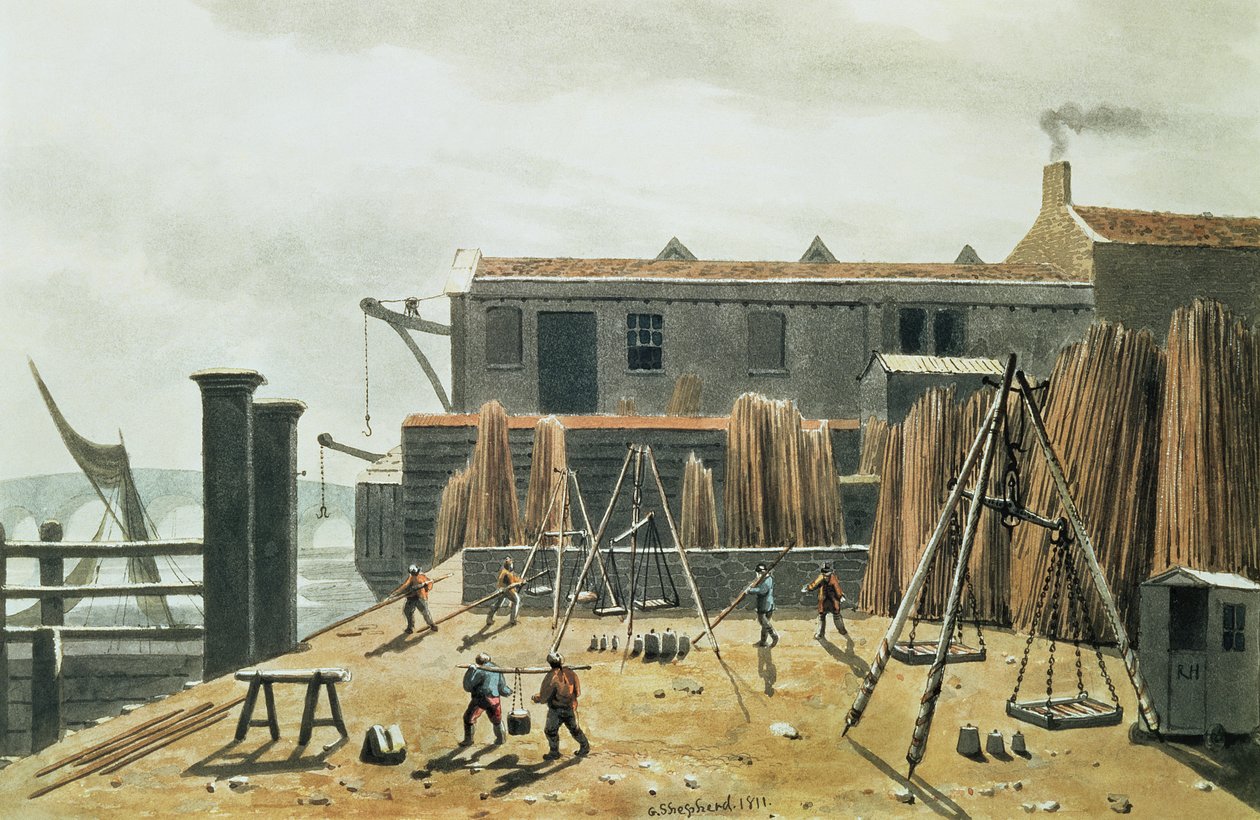Steelyard, 1811 da George Shepherd