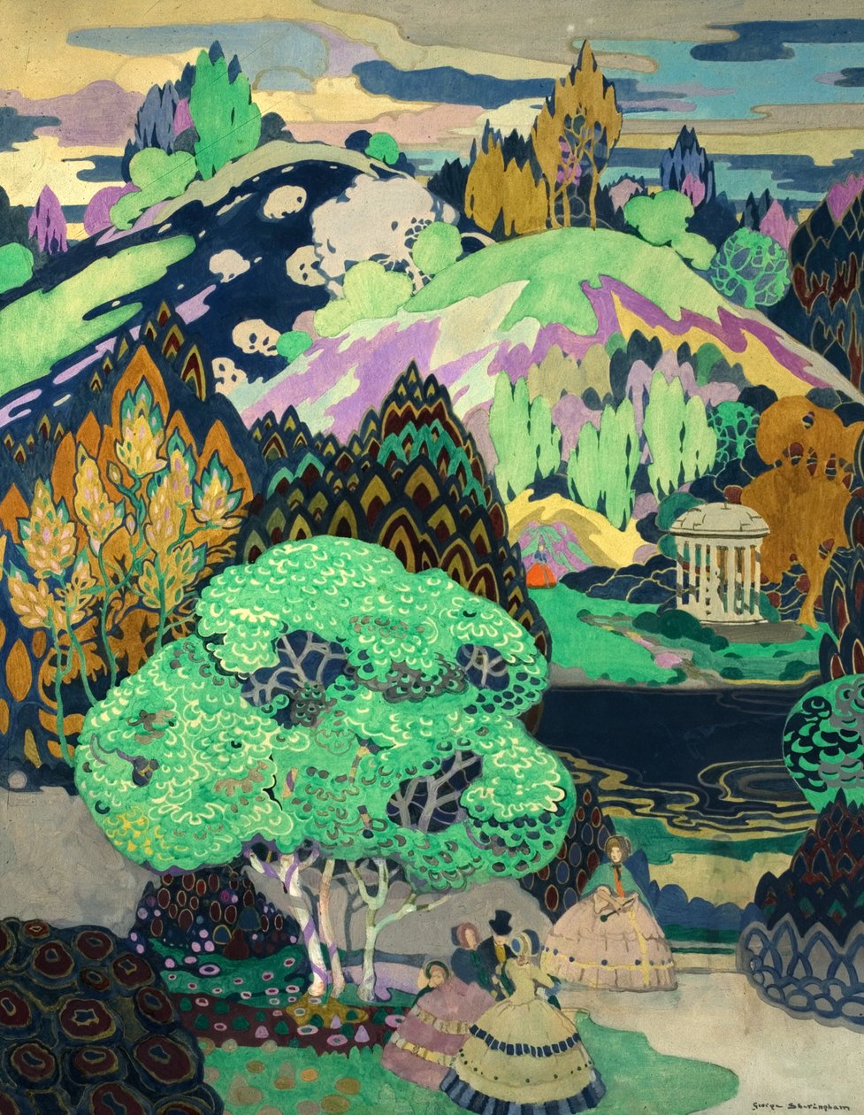 Parco di Ipswich, 1919 da George Sheringham