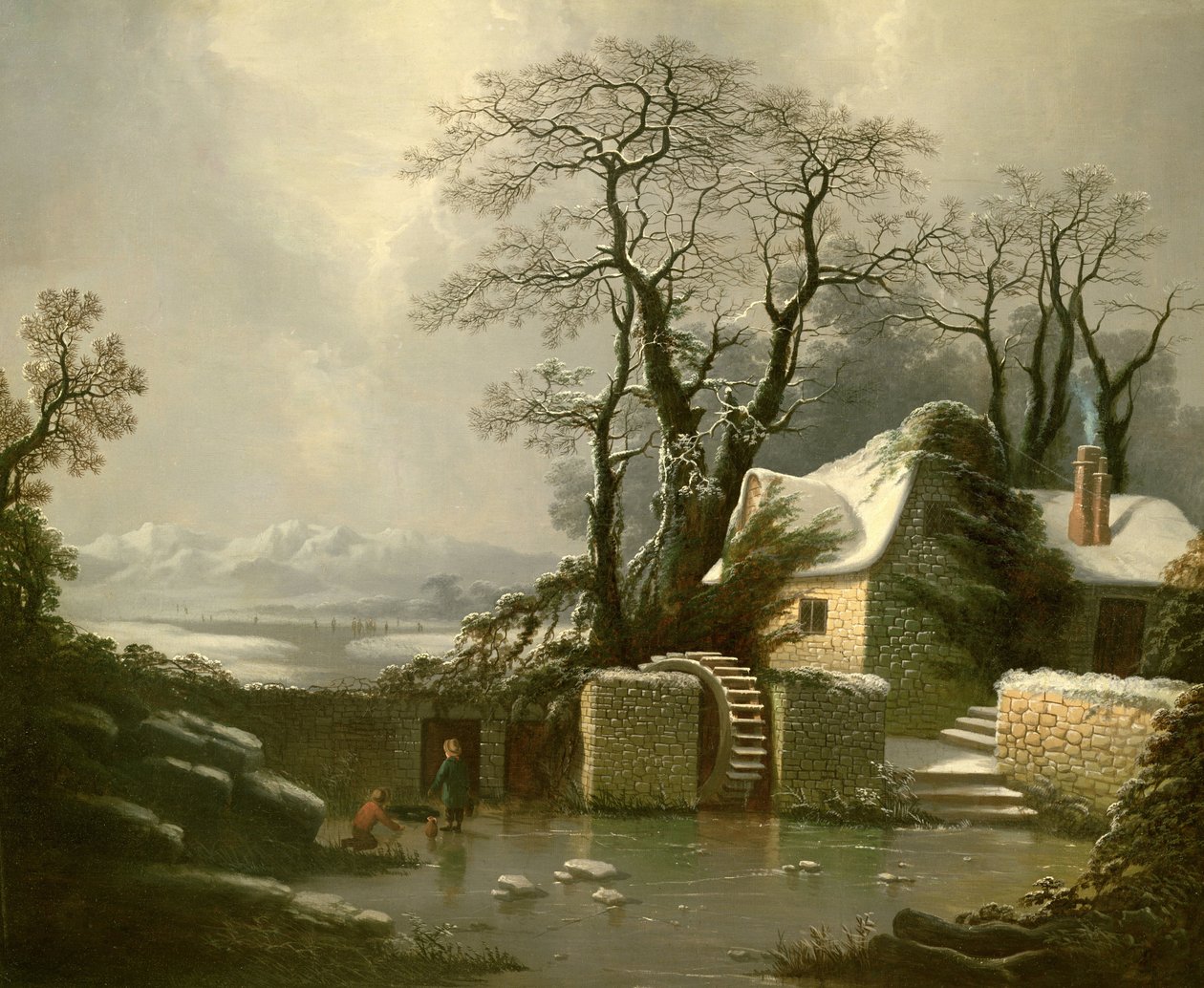 Il mulino ghiacciato da George Smith