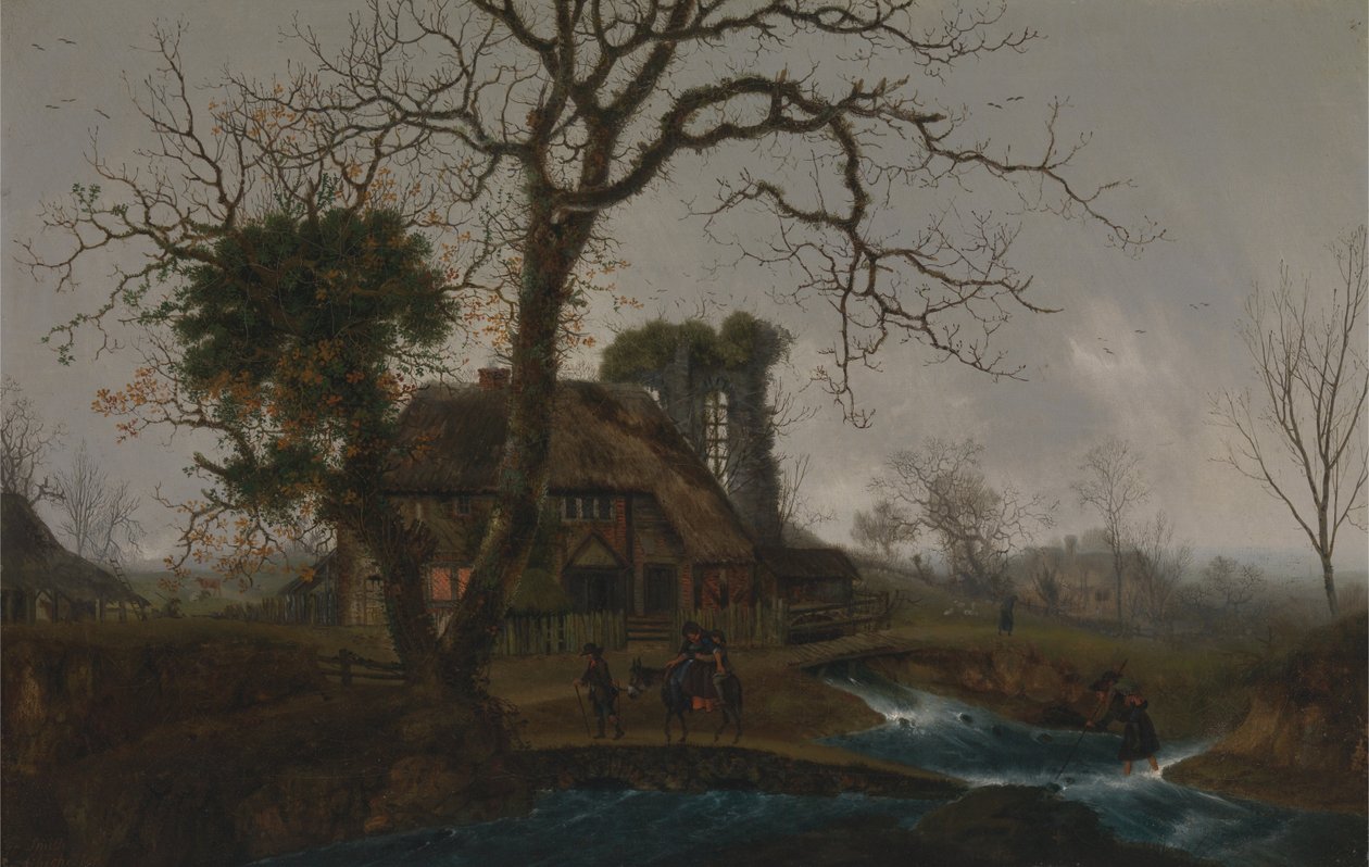 Paesaggio invernale da George Smith