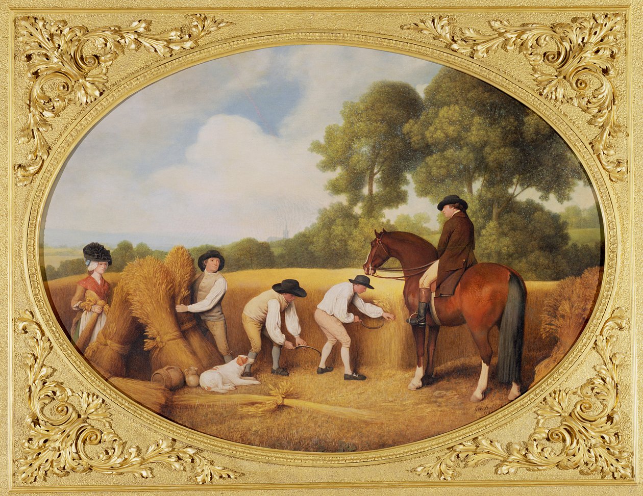 Mietitori, 1795 da George Stubbs