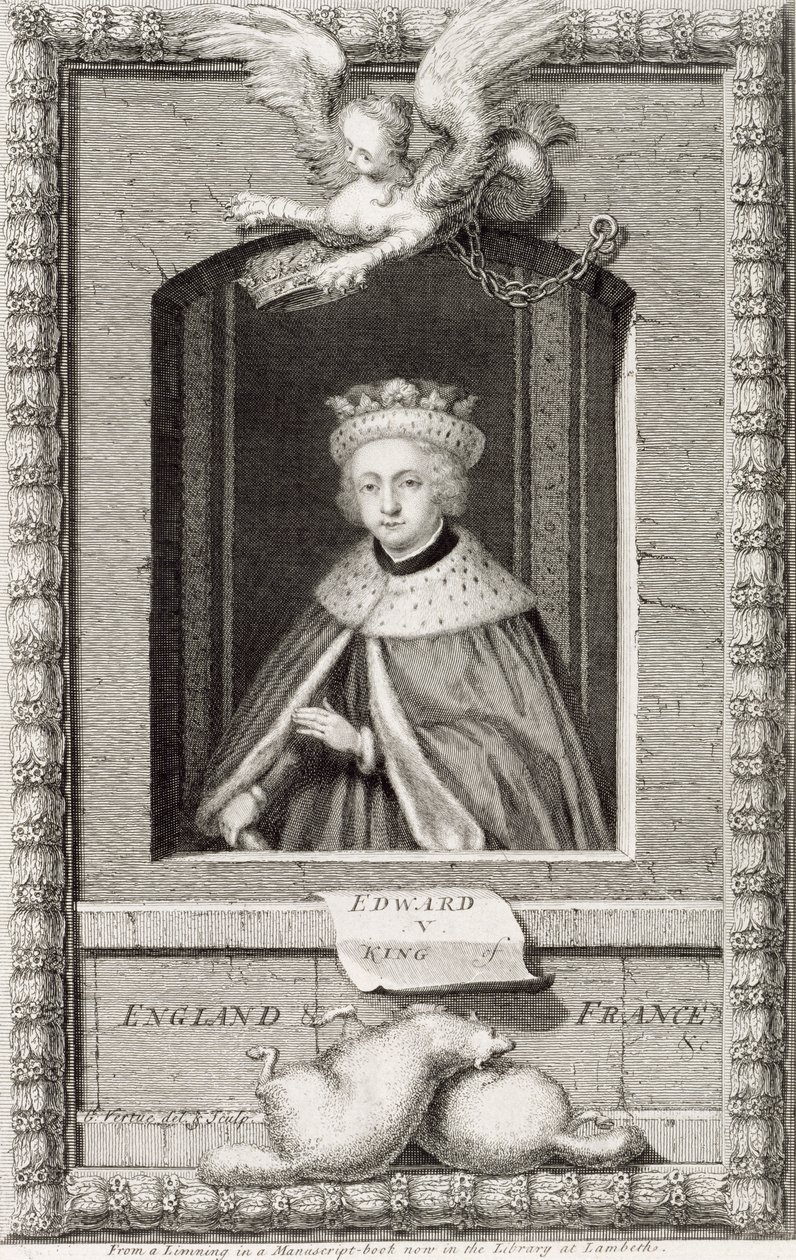 Edoardo V (1470-83) Re d