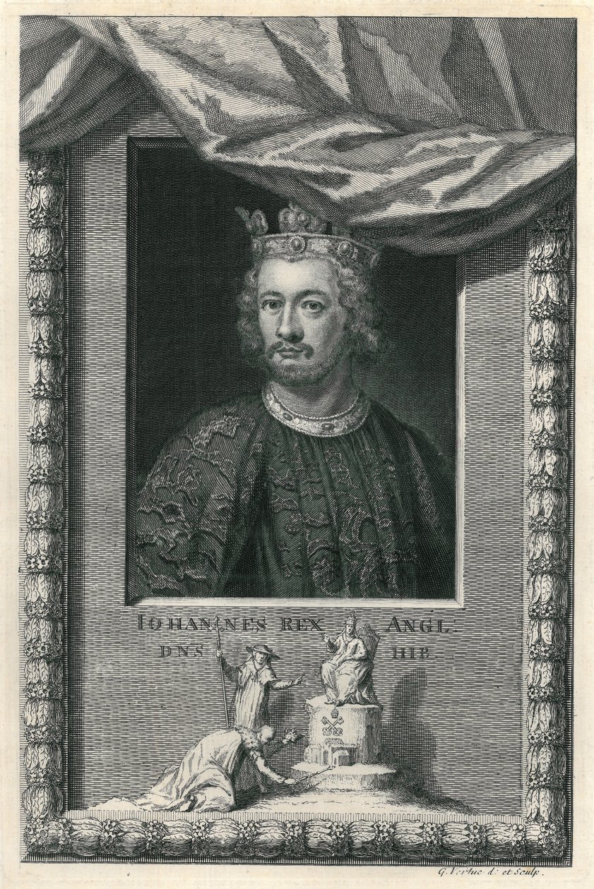 Re Giovanni da George Vertue