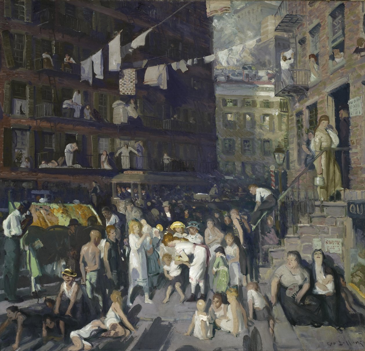 Abitanti delle scogliere, 1913 da George Wesley Bellows