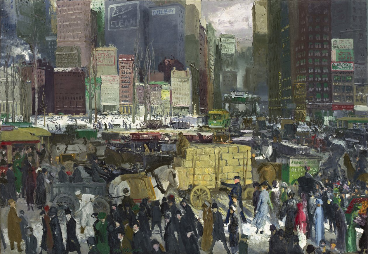 New York, 1911 da George Wesley Bellows