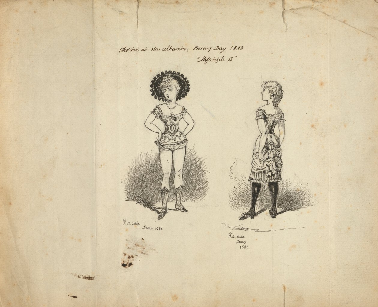 Mefistofele II da George Augustus Sala