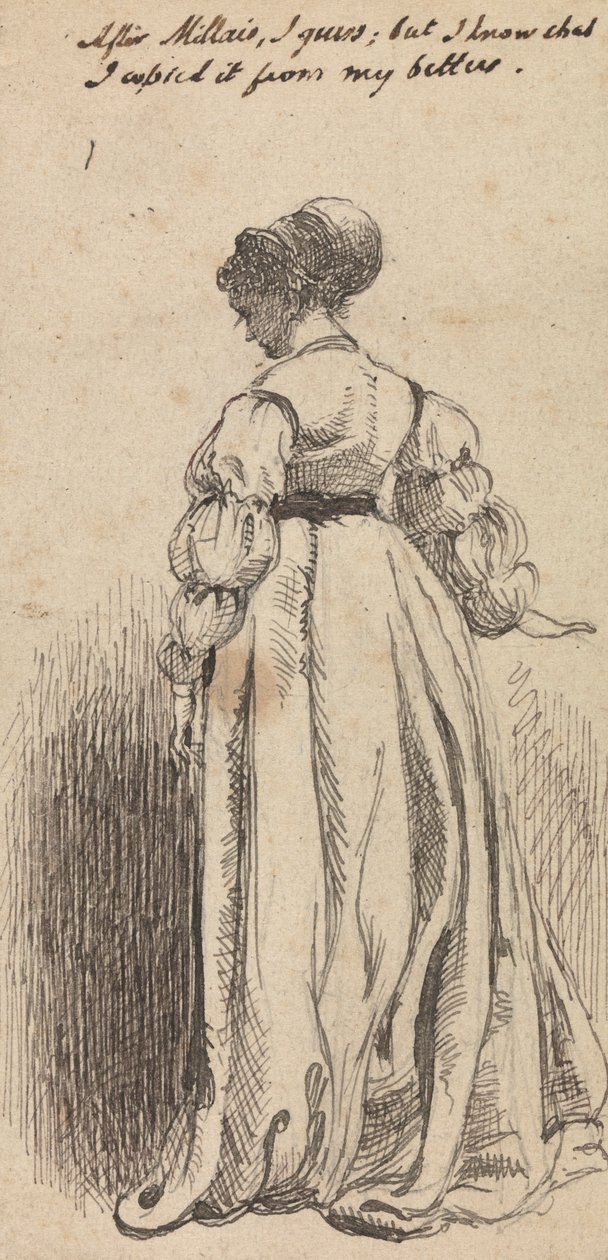 Signora in piedi da George Augustus Sala
