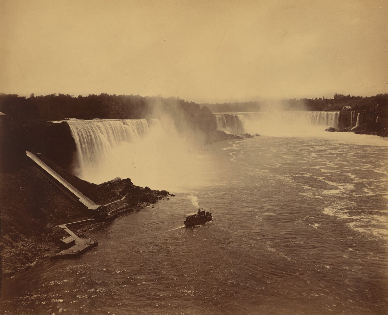 Cascate del Niagara da George Barker