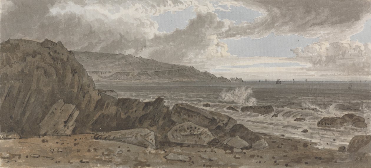 Gli Aghi da Alum Bay da George Barret Jr.