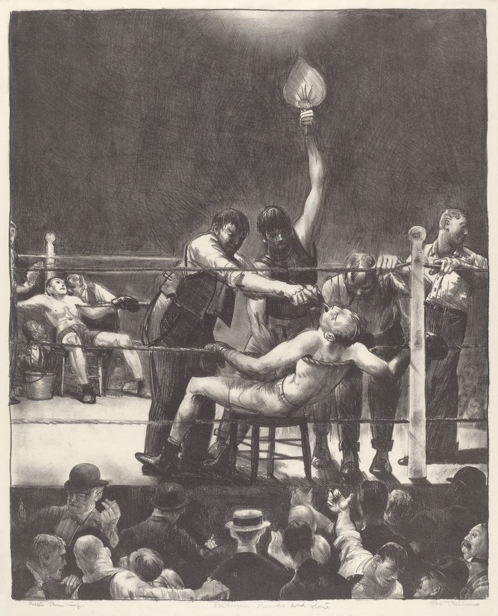 Tra i Round, piccolo, seconda pietra da George Bellows