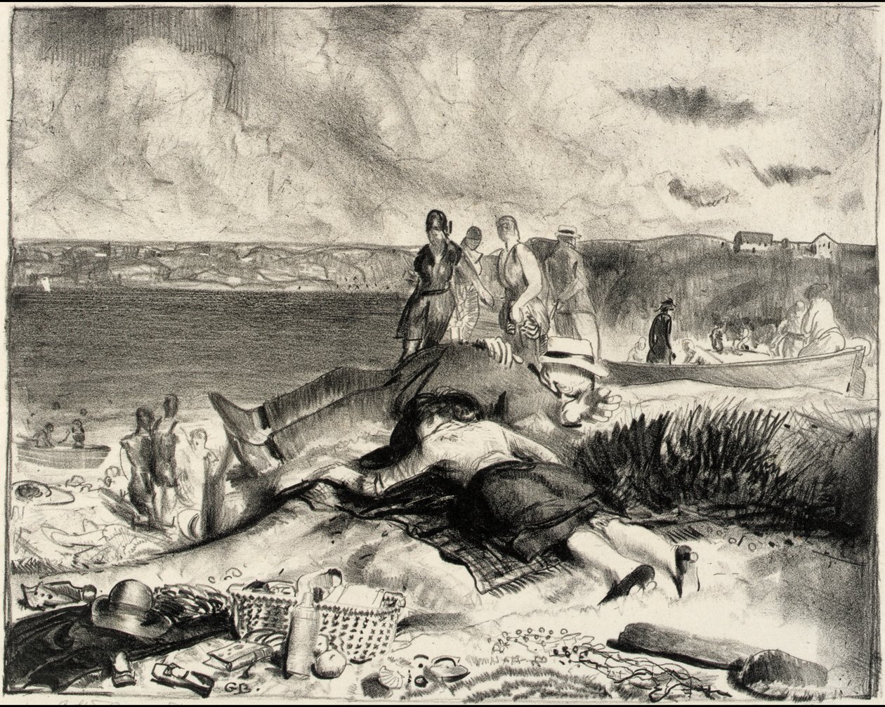 Le gambe del mare da George Bellows