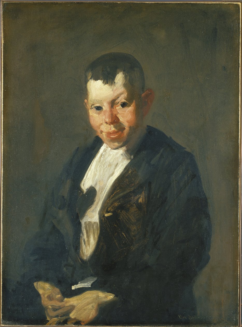 Il ragazzo delle notizie da George Bellows