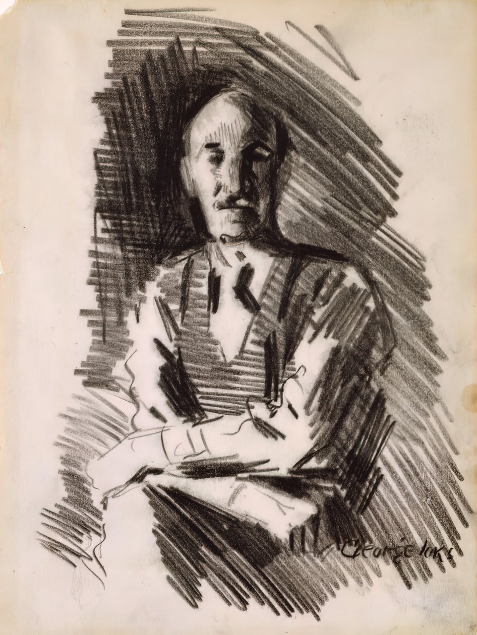 Un ritratto, c. 1904 da George Benjamin Luks