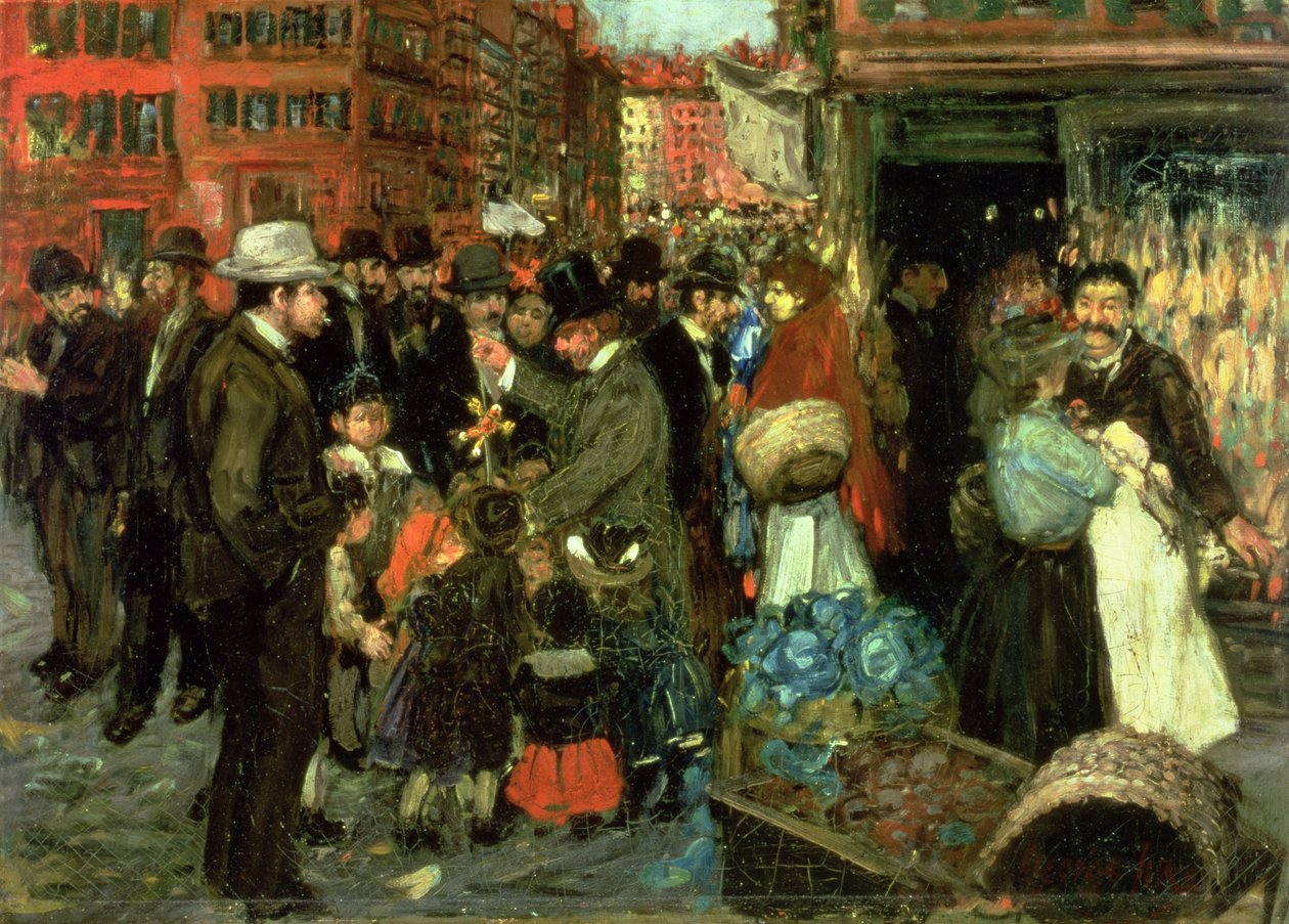 Hester Street da George Benjamin Luks