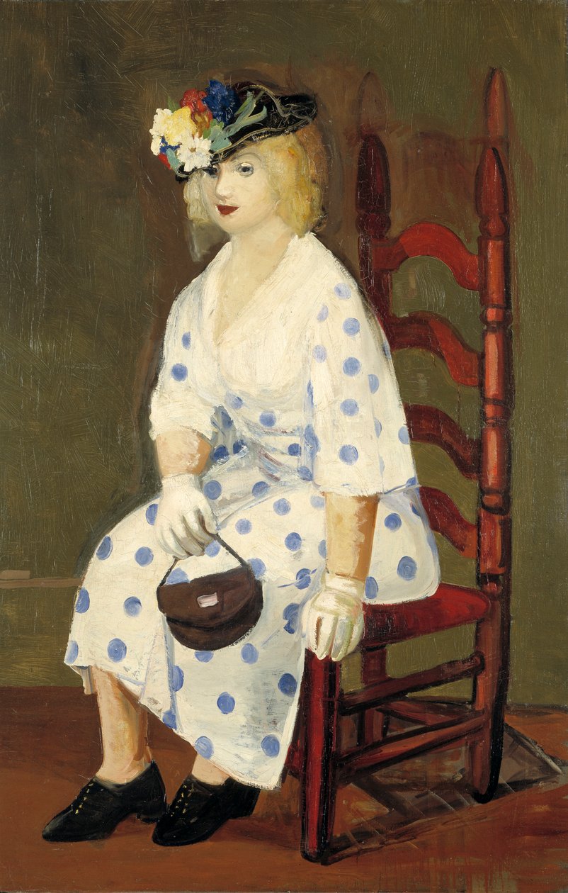 Il vestito a pois, 1927 da George Benjamin Luks