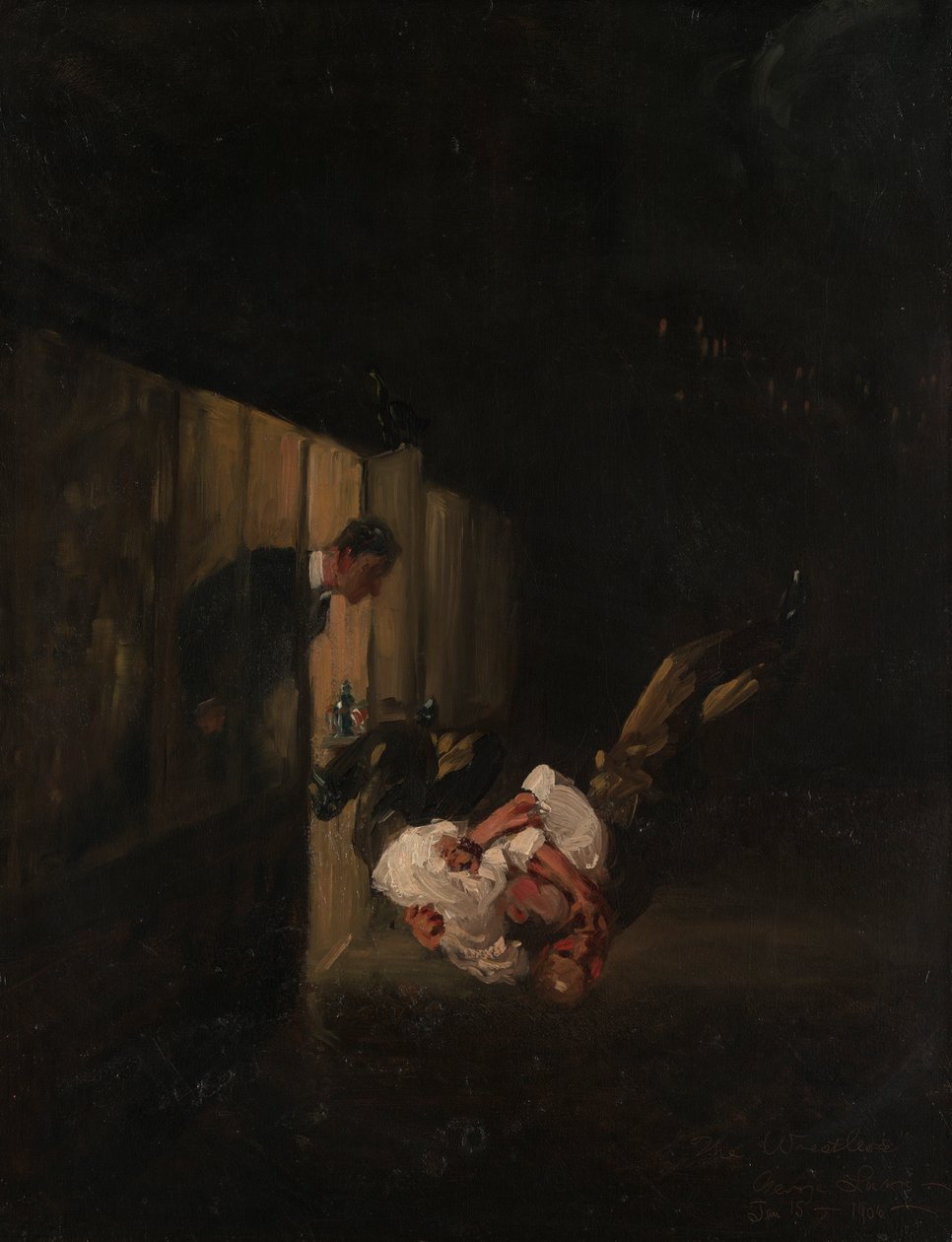 I lottatori da George Benjamin Luks