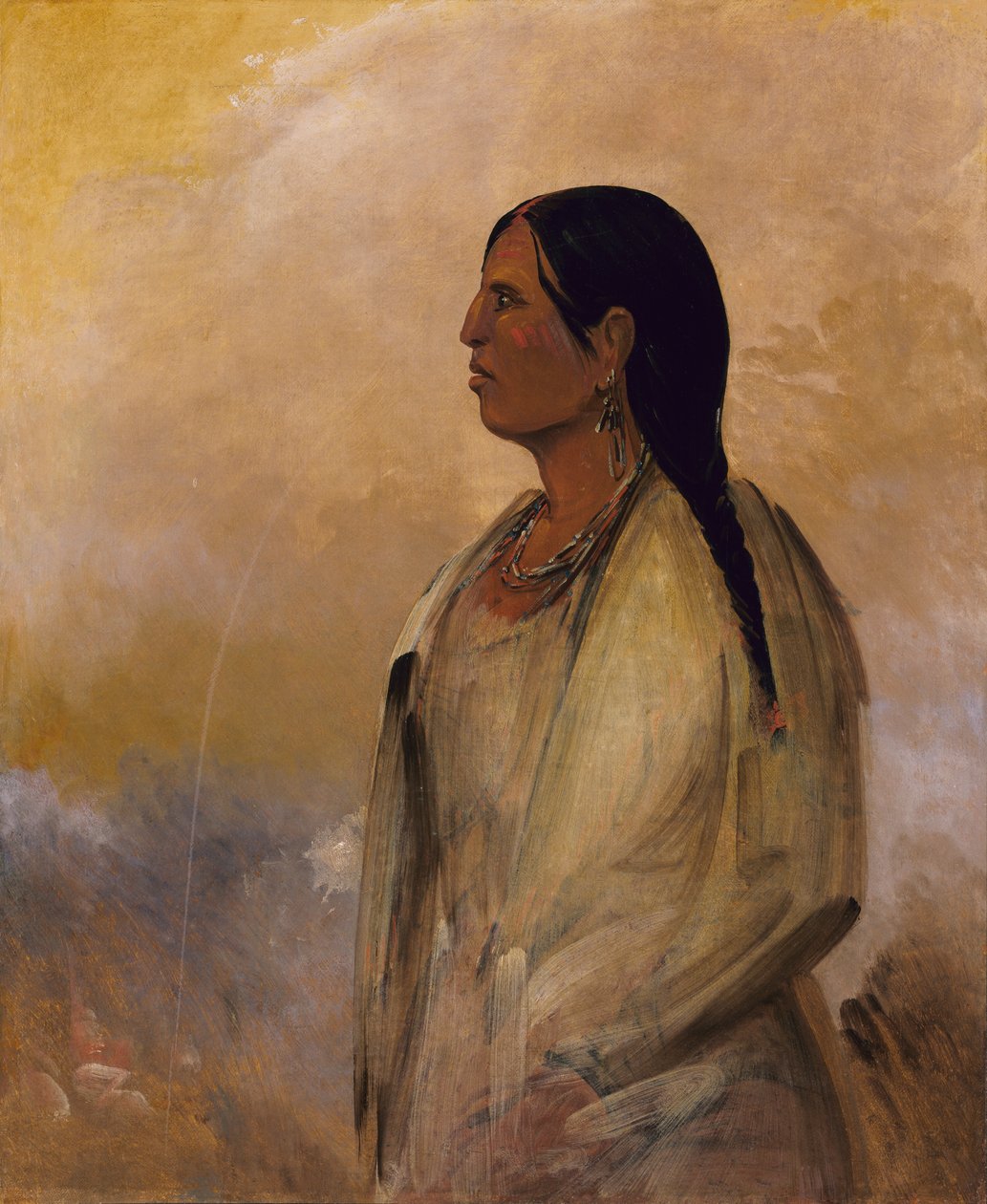 Una Donna Choctaw da George Catlin
