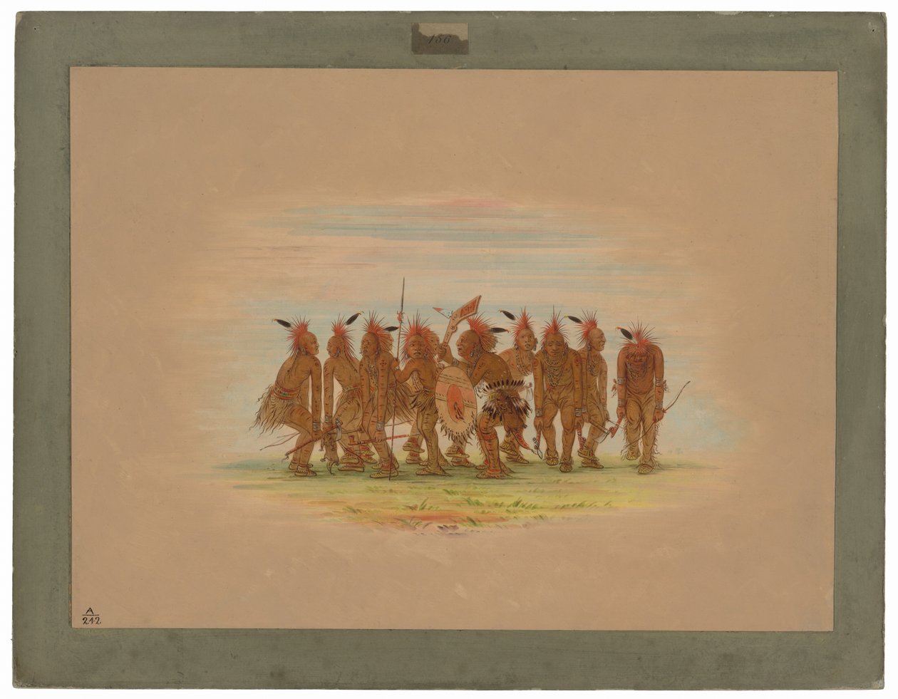 Danza divertente - Saukie da George Catlin