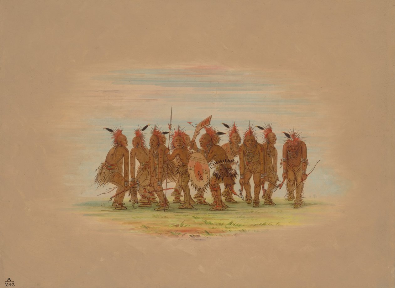 Danza divertente - Saukie da George Catlin