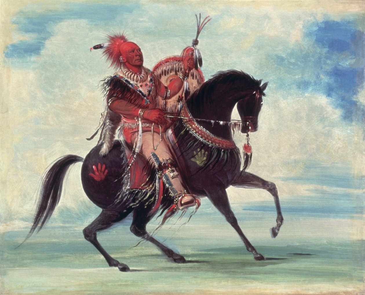 Capo Keokuk da George Catlin