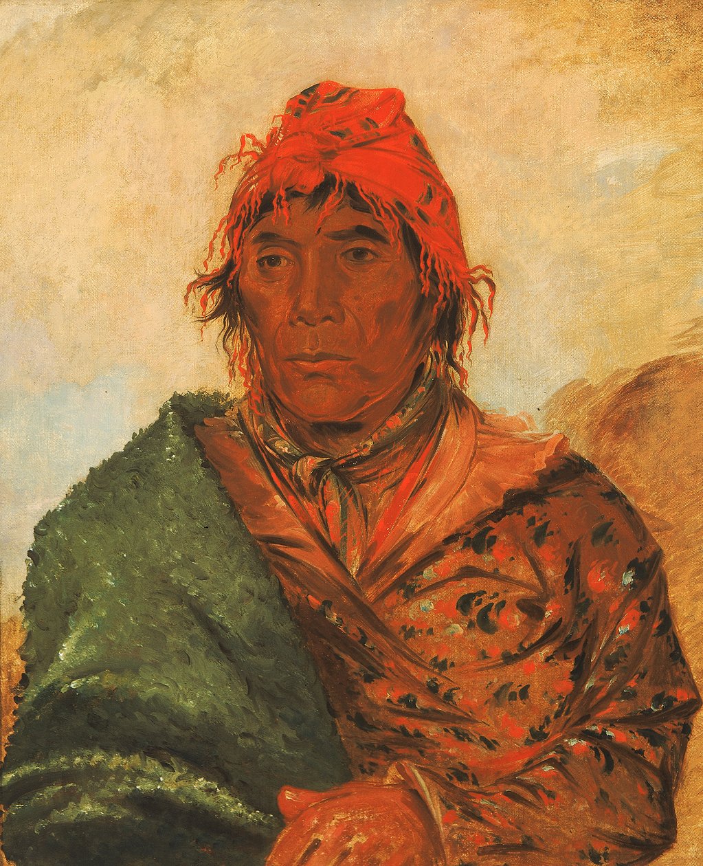 Ee-mat-lá-, Re Filippo, Secondo Capo, 1838 da George Catlin