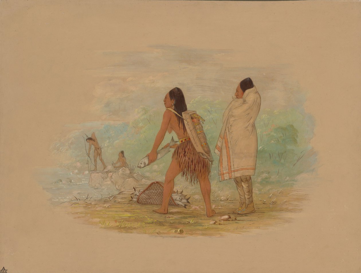 Indiani Flathead da George Catlin