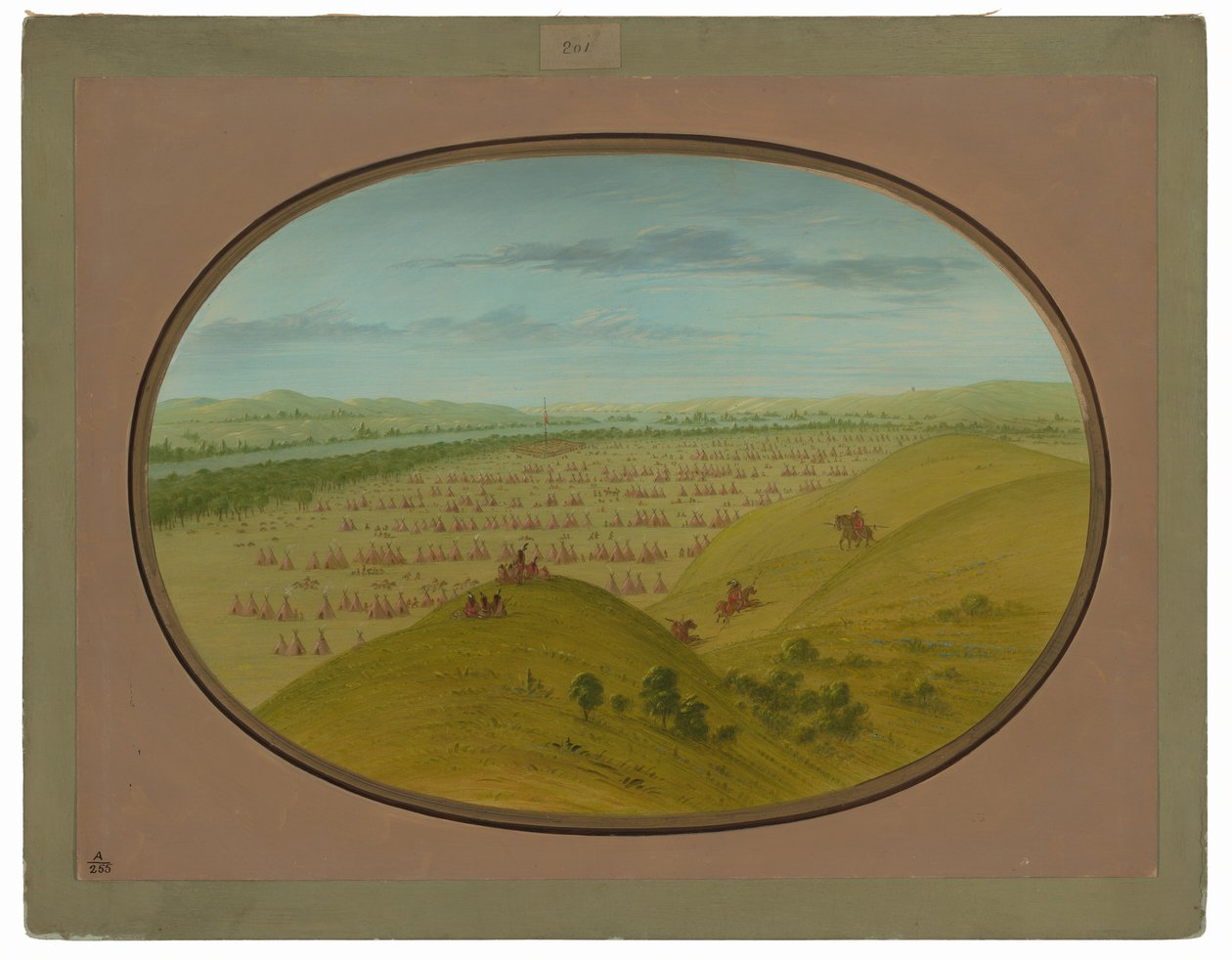 Fort Pierre da George Catlin