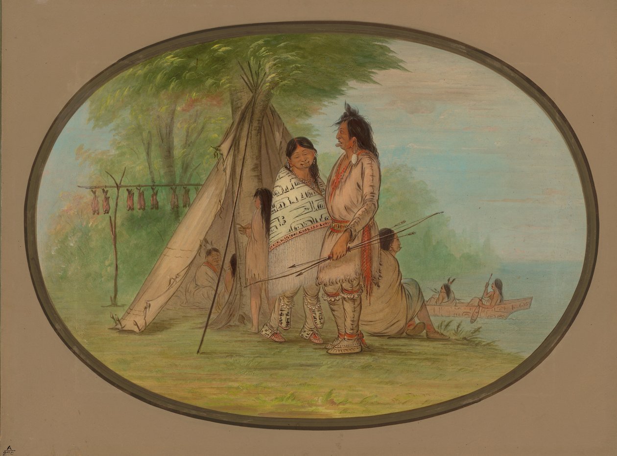 Indiani Nayas da George Catlin