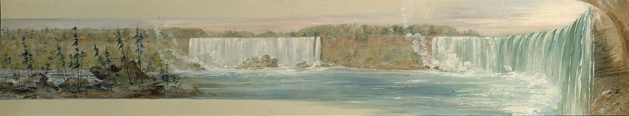 Cascate del Niagara da George Catlin