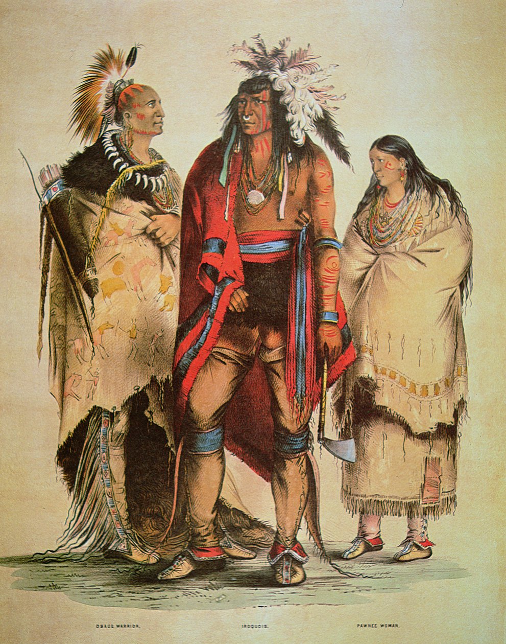 Indiani nordamericani da George Catlin