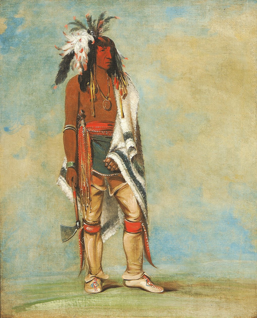 Nót-to-way, un capo da George Catlin
