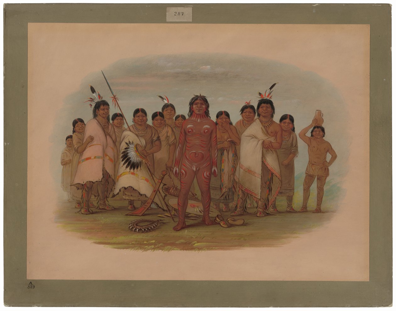 "Dipingi Me" - Apachee da George Catlin