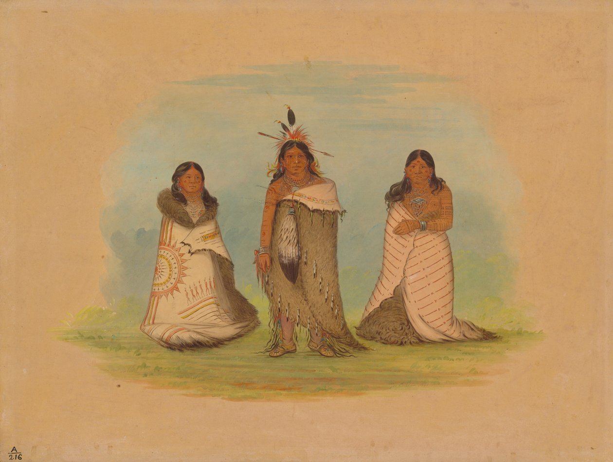 Indiani Puncah da George Catlin