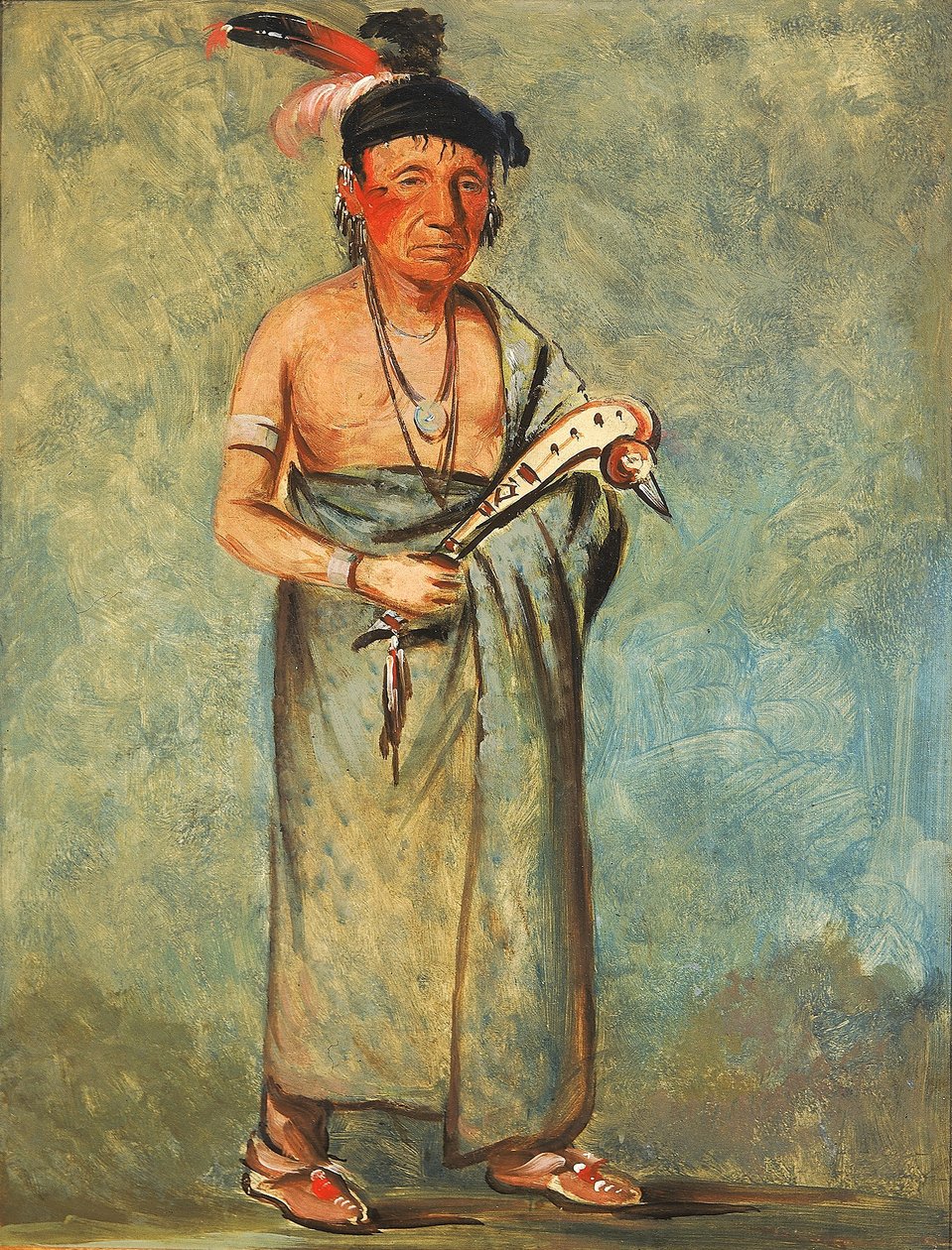 Span-e-o-née-kaw, Lo spagnolo da George Catlin