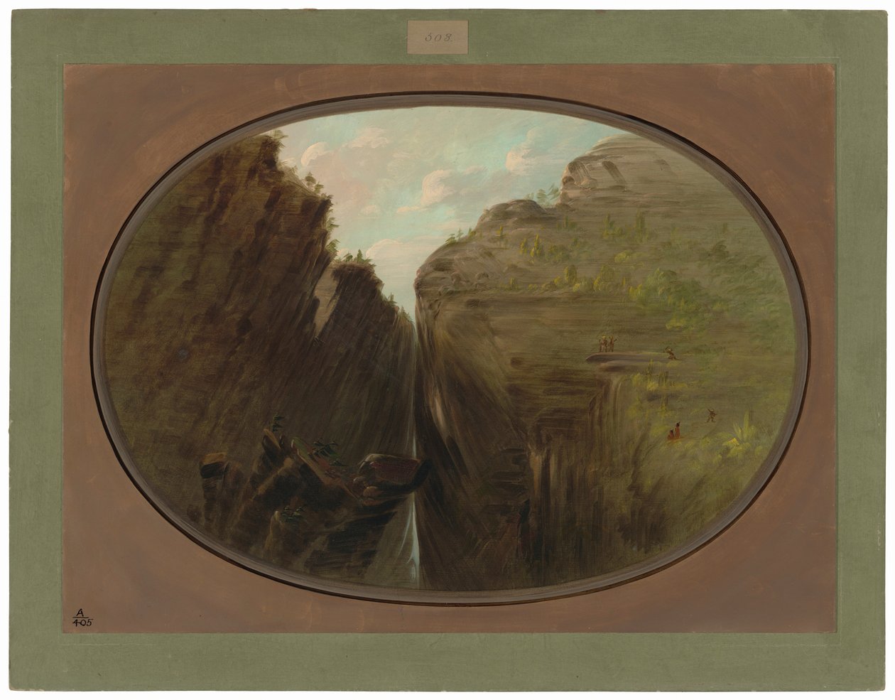La fessura dello scarabeo da George Catlin