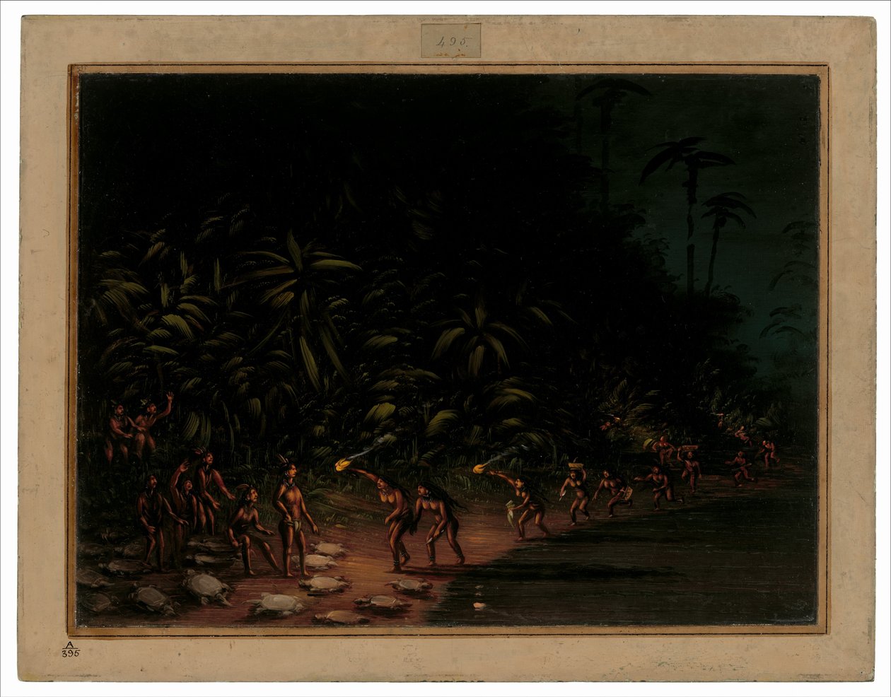 Caccia alla Tartaruga da George Catlin