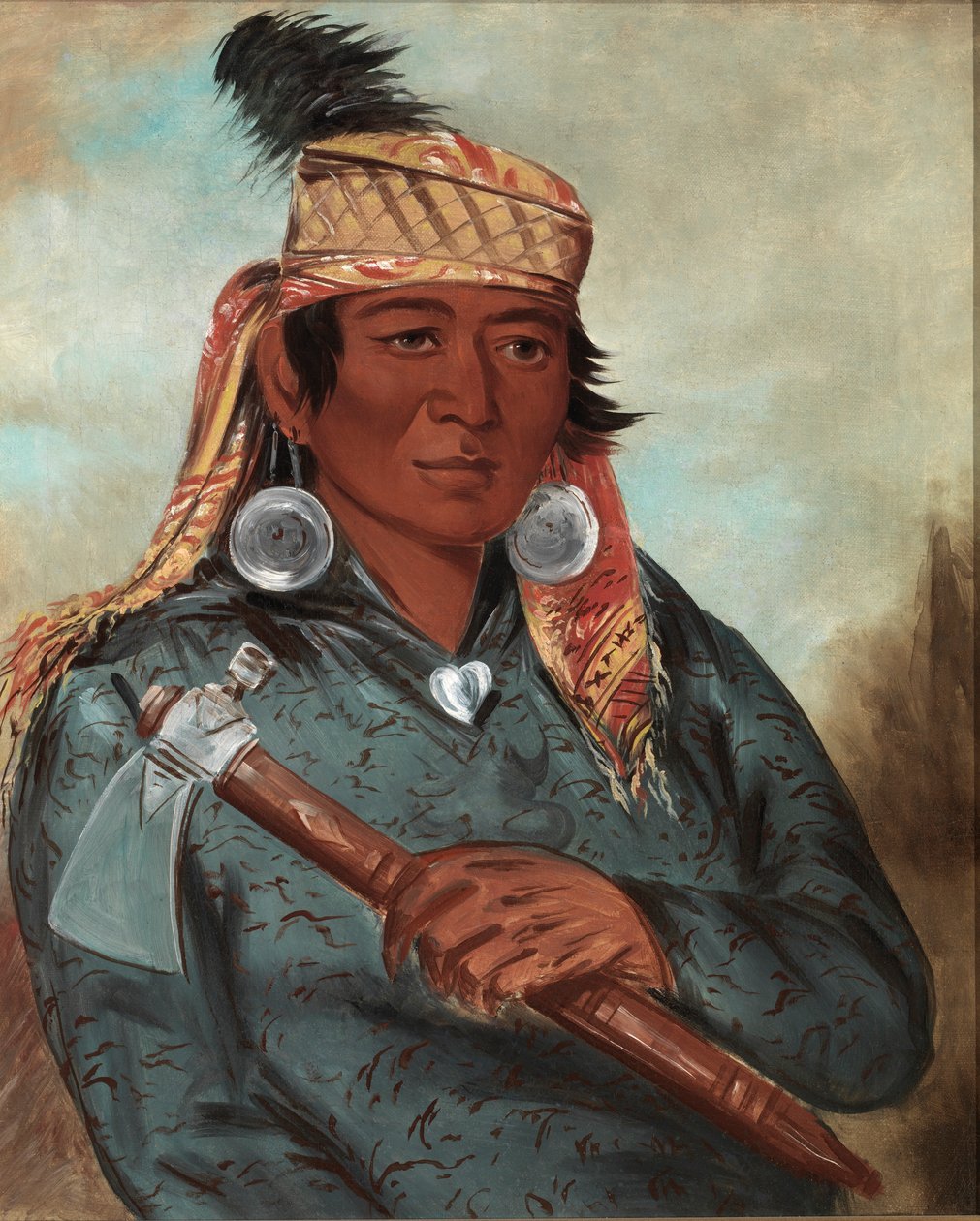 Wáh-pe-say, Il Bianco da George Catlin