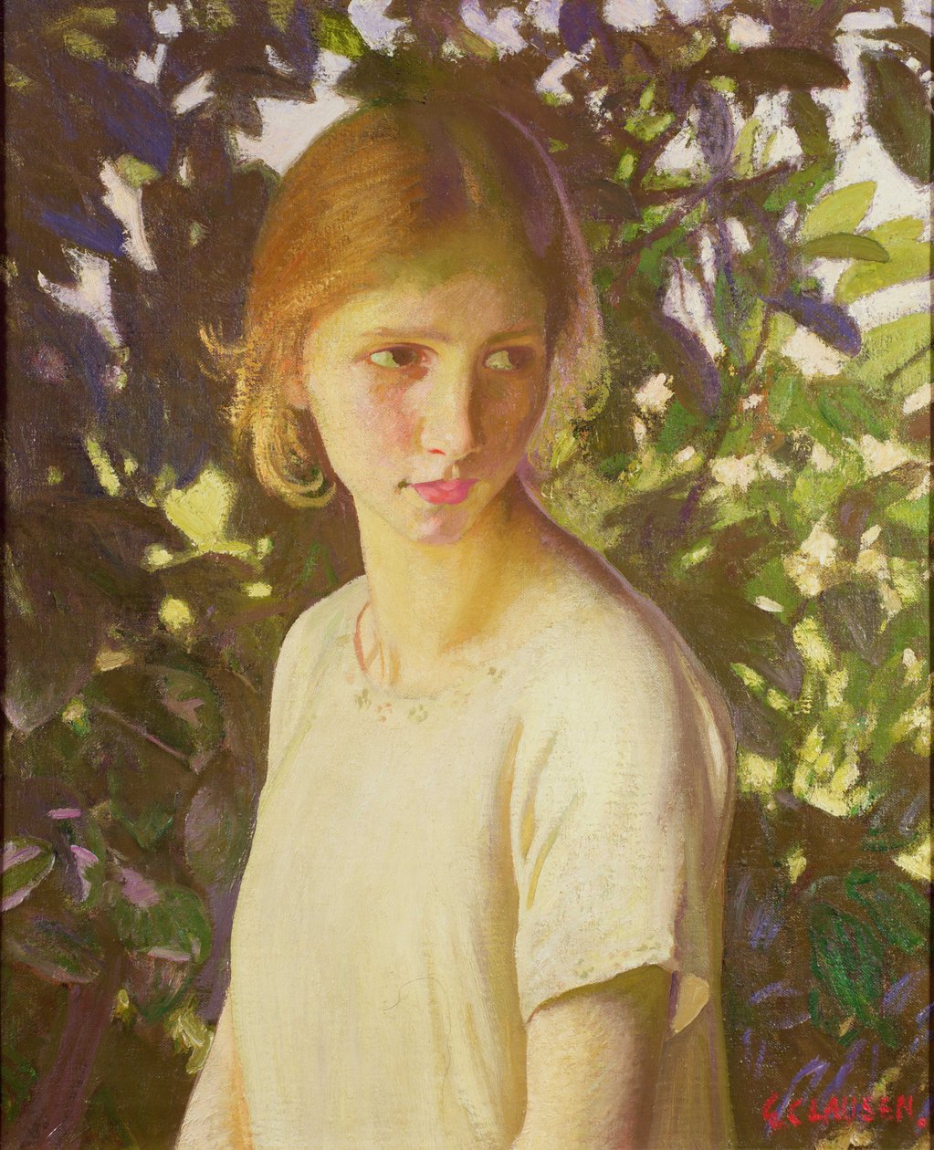 Piccolo gattino da George Clausen