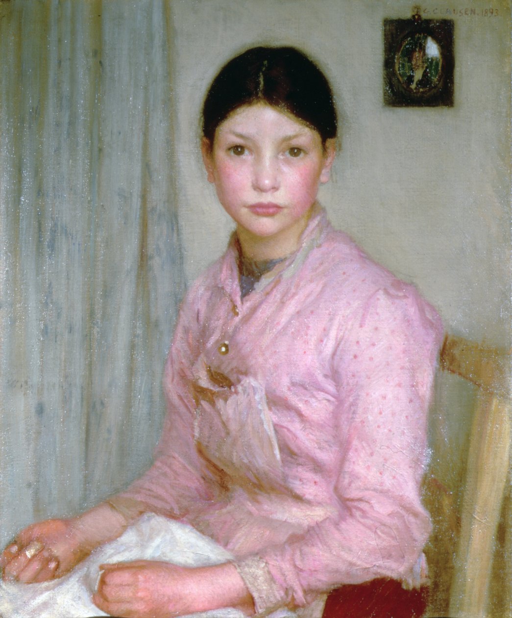 Piccola Kitty da George Clausen