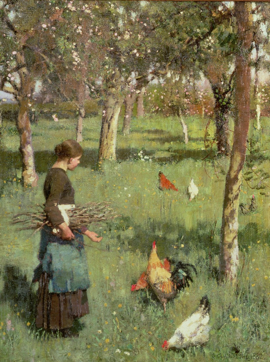 Primavera da George Clausen