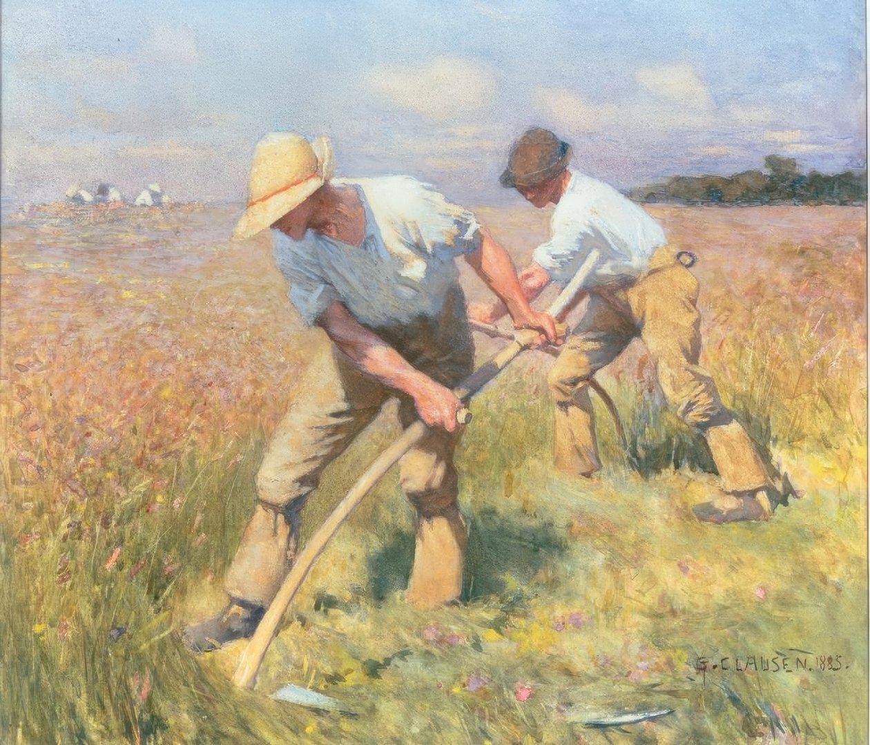 I falciatori da George Clausen