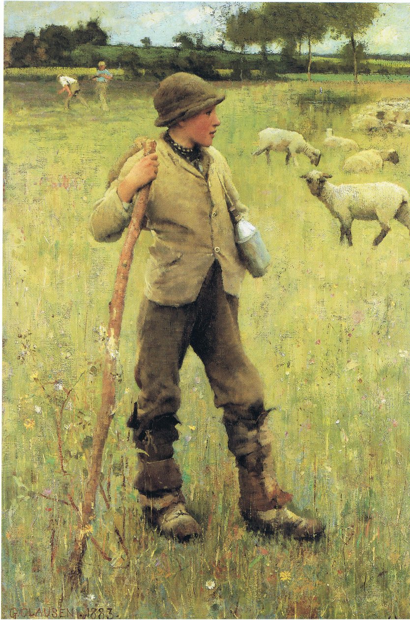 Il pastorello da George Clausen