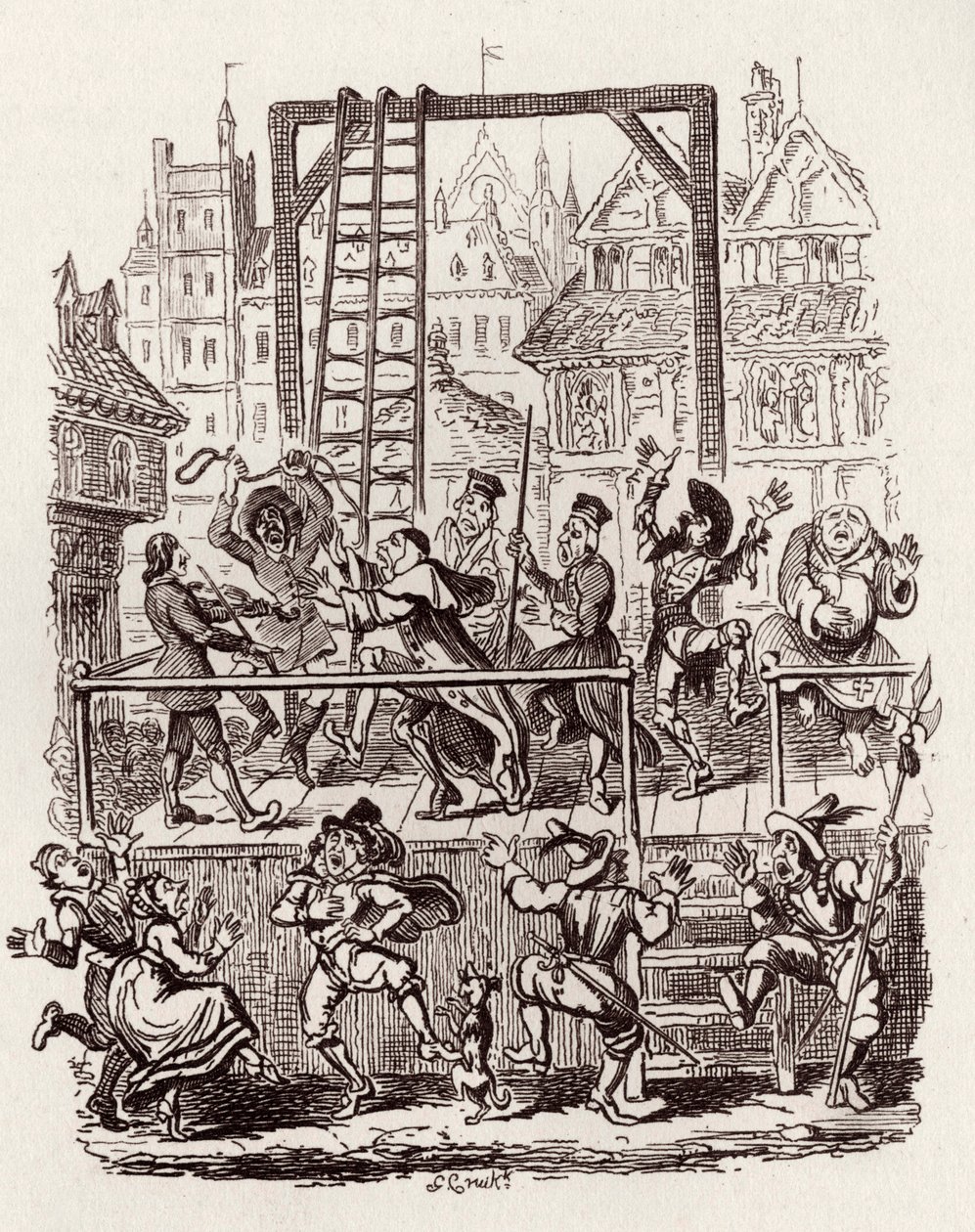 Fiabe dei fratelli Grimm da George Cruikshank