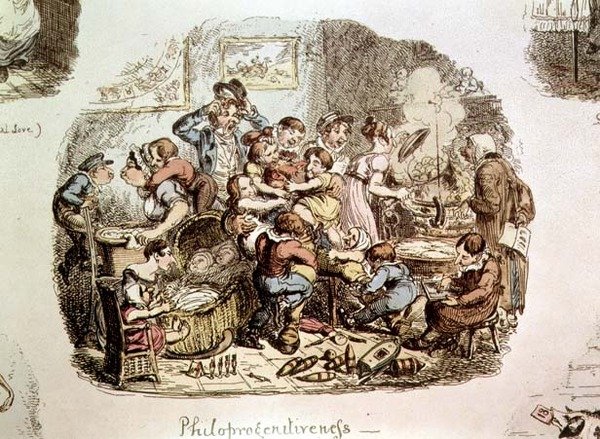Filoprogenitività da George Cruikshank