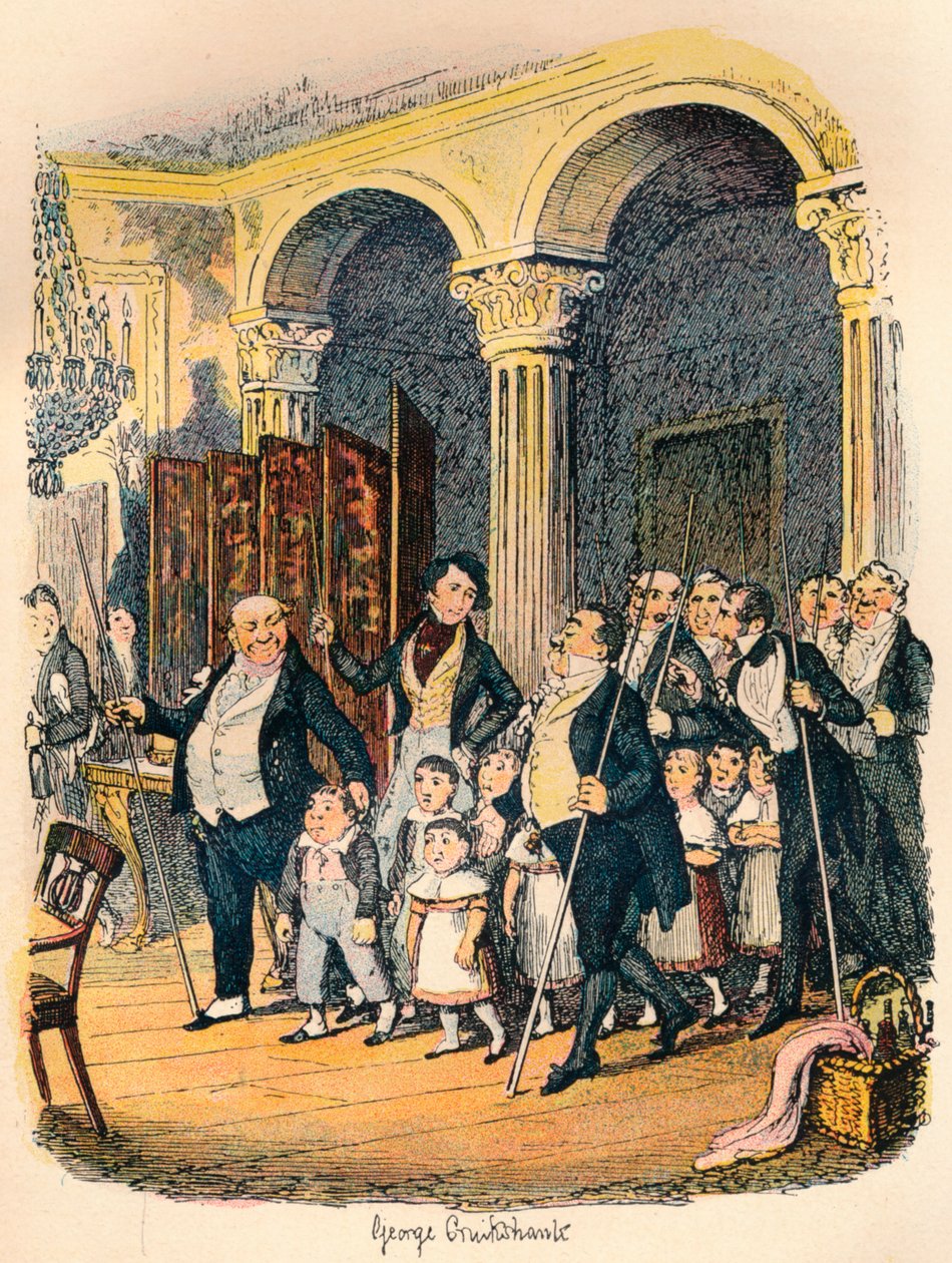 Cene pubbliche da George Cruikshank