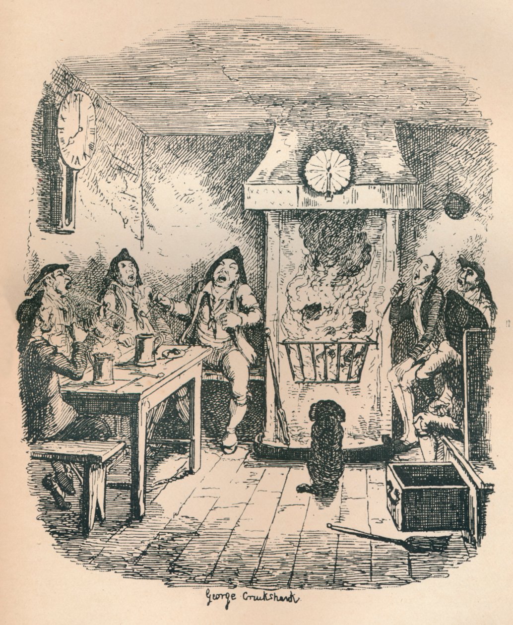Scotland Yard, c1900 da George Cruikshank