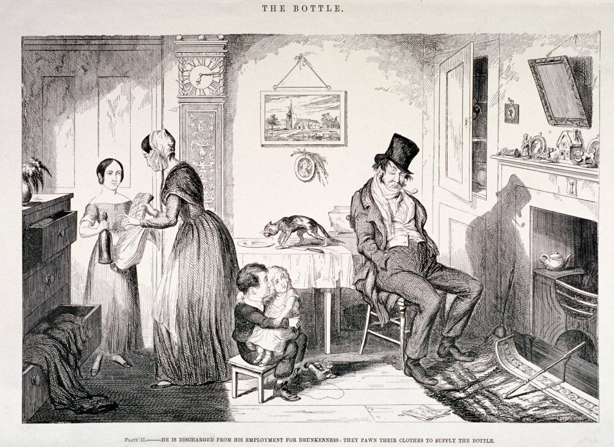 La bottiglia da George Cruikshank
